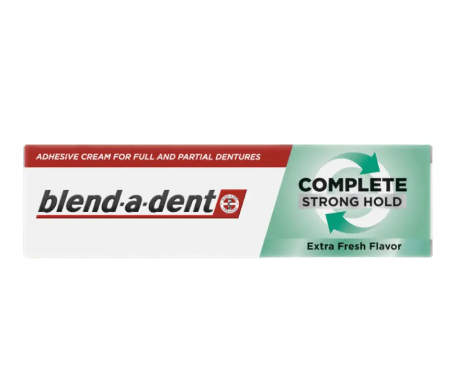 13915-blend-a-dent complete strong hold extra fresh fixacni krem 47g